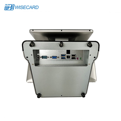 Wisecard WCT-C1 Dual Screen POS Machine 15.6 Inch Touch POS Terminal Desktop