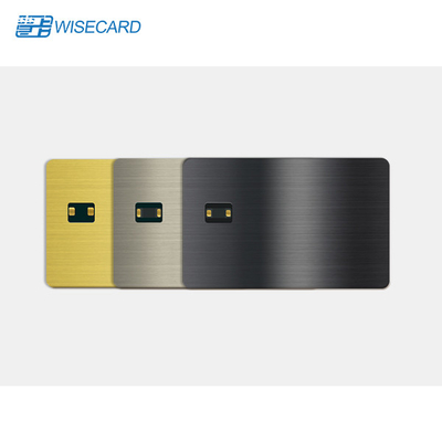 Wisecard WCT Smart Credit Card Metallic NFC Cards For Digital Signature Authentication