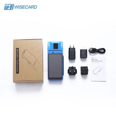 Contactless QR Code Smart POS Terminal MTK MT8735 NFC 13.56 MHz