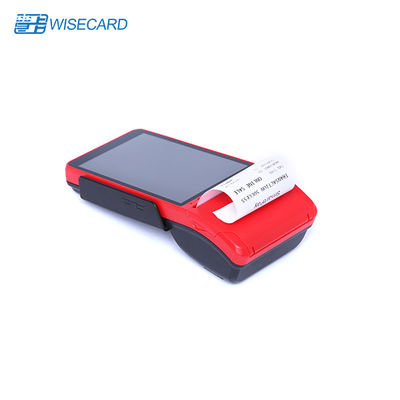 4 PSAM 5800mAh Mobile Pos Payment System EDGE GPRS Handheld Payment POS