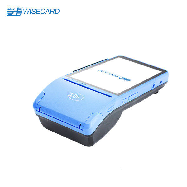 Handheld Android POS Terminal Thermal Printer Inbedded