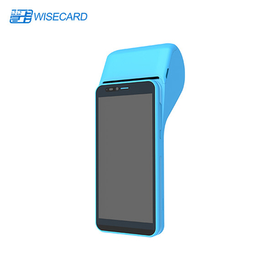5000mAh محطة نقاط البيع بدون تلامس مع ماسح الباركود للطابعة الحرارية