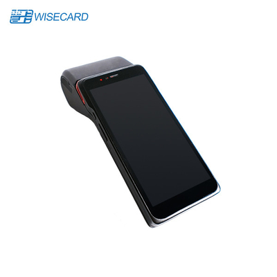 أندرويد 12.0 محطة POS مع الشاشة اللمسية NFC التحقق من بصمة الأصابع MSR WiFi / 4G ومدّد عمر البطارية