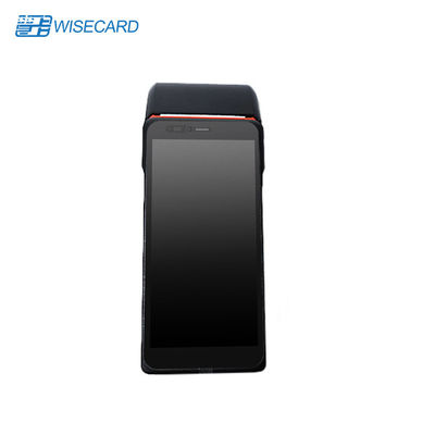 معالج رباعي النواة محطة Android POS مع طابعة حرارية متضمنة 58 * 40mm ونظام التشغيل Android 12.0