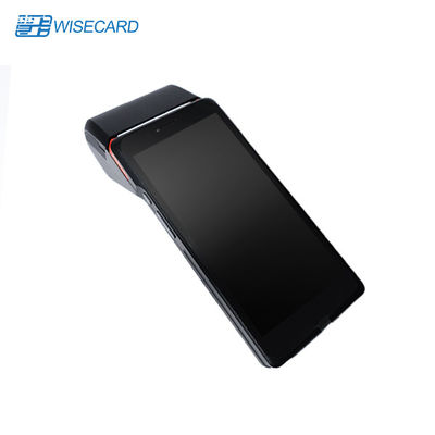 محطة POS الروبوتية المدعومة بواسطة NFC مع ذاكرة 1GB-8GB وطابعة حرارية مدمجة 58 * 40mm