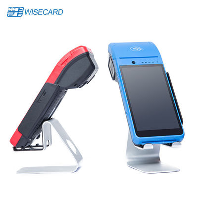 2480MHz Wisecard Handheld Point of Sale Terminal 2GB LPDDR3 مع الطابعة