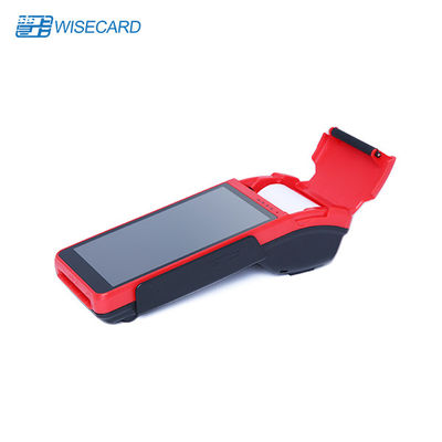 محمول باليد 4 PSAM Android POS Terminal 5M Pixel Capacitive Touch PBOC