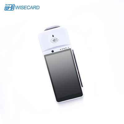 Android OS Biometric POS Terminal 5800mAh لبطاقات EMV