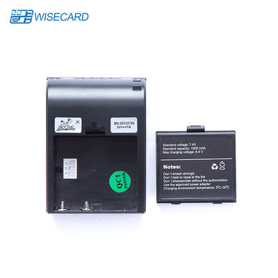 2000mAh طابعة حرارية بلوتوث متنقلة مع USB TTL RS232