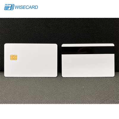 WCT SLE4442 بطاقات رقاقة بيضاء EMV HiCo 2 بطاقات شريط مغناطيسي فارغ