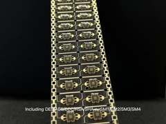 10.62*8.0 مللي متر 32 بت شريحة ذاكرة CPU EEPROM EMV